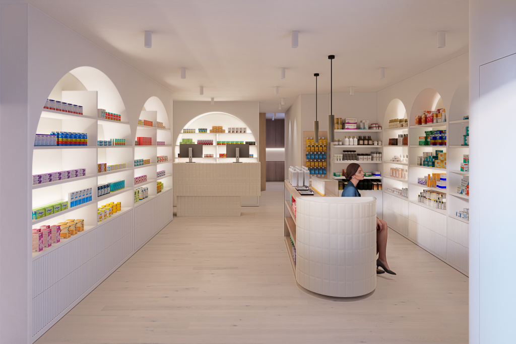 Zona de venta farmacia